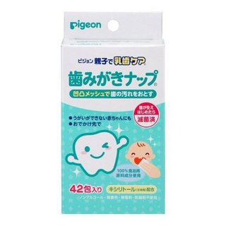  pigeon 贝亲 婴幼儿清洁牙齿湿巾 42片