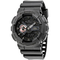 CASIO 卡西欧 G-Shock系列 GA110MB-1A 男士双显运动腕表