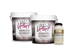 TITAN 堤丹 天鹅绒系列 儿童乳胶漆套装（4L面漆*2桶+1L底漆*1桶）