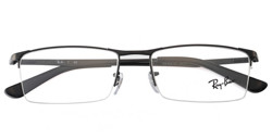 Ray·Ban 雷朋 ORX6281D 金属半框光学眼镜架+1.60非球面树脂镜片+雷朋耳机        