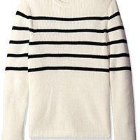 NAUTICA 诺帝卡 Breton 条纹水手领 男士针织衫