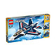 LEGO 乐高 31039 创意百变系列 蓝色能量喷气飞机*3件