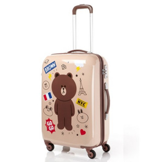 Samsonite 新秀丽 LINE FRIENDS系列 拉杆箱 24寸