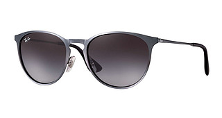 Ray·Ban 雷朋 Erika系列 RB3539  90221u  中性款太阳镜 灰色闪光