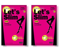 凑单品：LASYA Let's Slim200D 塑形美腿袜*2件