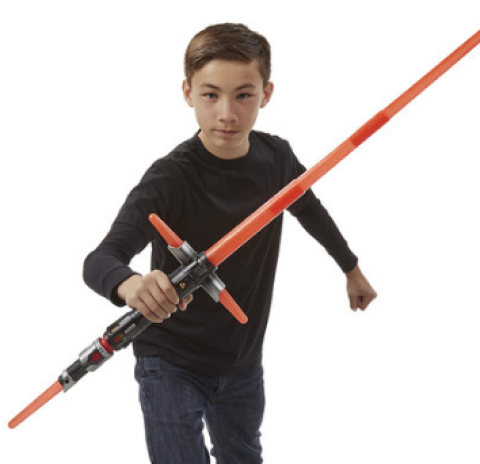 孩之宝 星球大战 b3925 原力十字光剑 珍藏版 凯洛伦