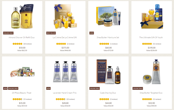 L'OCCITANE 欧舒丹 美国官网 精选护肤促销