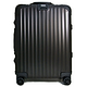 预售：RIMOWA 日默瓦 TOPAS STEALTH系列 铝镁合金奢华黑色旅行箱/拉杆箱 20寸 923.52.01.4