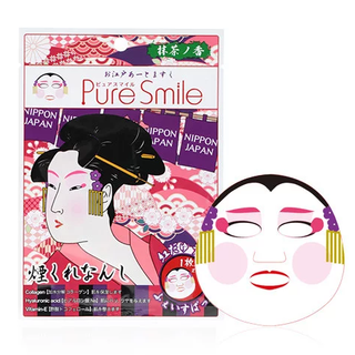 Pure Smile 江户时代 歌舞伎脸谱 玻尿酸精华面膜 10片