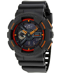 CASIO 卡西欧 G-Shock系列 GA110-1BCR 男士双显运动腕表