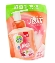 Dettol 滴露 泡沫抑菌洗手液 樱桃芬芳 225ml *3件