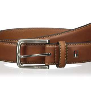 TOMMY HILFIGER Leather Stitch 男士腰带