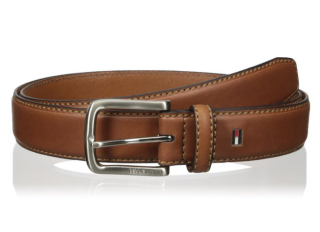 TOMMY HILFIGER Leather Stitch 男士腰带