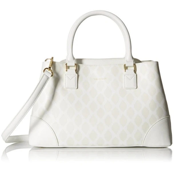 Vera Bradley Split Emma 女士真皮手提包