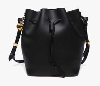 SOPHIE HULME BG169LE BLACK 女士水桶单肩包 