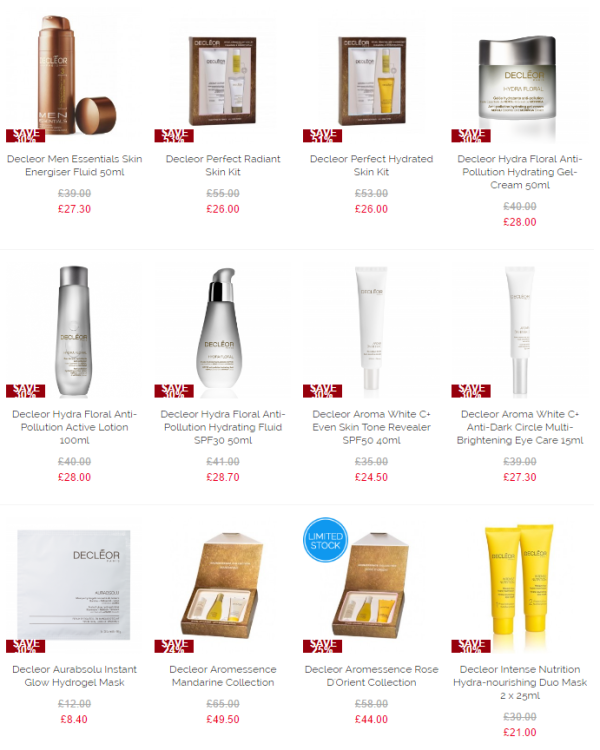 Zest Beauty Decleor 思妍丽品牌专场