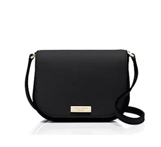 kate spade 凯特丝蓓 NEW YORK newbury lane carsen 女士斜挎包 WKRU4091 001 黑色