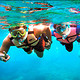 当地玩乐：巴厘岛蓝梦岛一日游（水晶湾，红树林，码头墙三处浮潜+会所午餐+环岛）