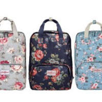 凑单品：Cath Kidston 田园风格 印花双肩背包 3色