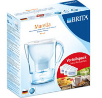 凑单品:BRITA 碧然德 Marella系列 新版白色 一壶三芯 2.4L