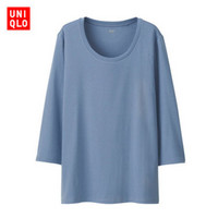 双11预告：UNIQLO 优衣库 172266 SUPIMA COTTON 女士圆领T恤