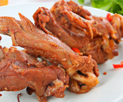 煌上煌 保鲜装零食 鸭翅240g+鸭锁骨200g+鸭掌230g 