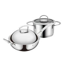 WMF 厨房不锈钢炒锅深炖锅套装 0753546041（28cm）+0753666040+0727416380（16cm）