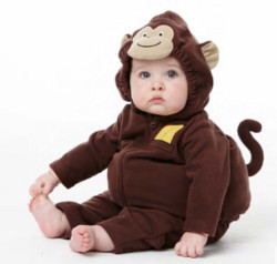 Carter‘s 119G029 婴儿猴子套装