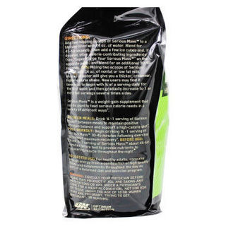 OPTIMUM NUTRITION 欧普特蒙 SERIOUS MASS 增肌粉 香草味 12磅