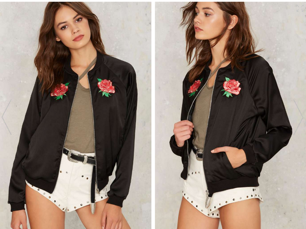 海淘活动：Nasty Gal 美国官网  Bomber Jacket 精选短夹克