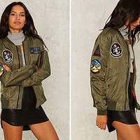 海淘活动：Nasty Gal 美国官网  Bomber Jacket 精选短夹克