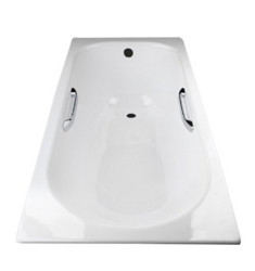 科勒KOHLER索尚嵌入式铸铁浴缸有扶手孔1.5米浴缸