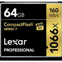 Lexar 雷克沙 Professional 1066x 64GB CF存储卡