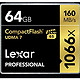 新低价：Lexar 雷克沙 Professional 1066x 64GB CF存储卡