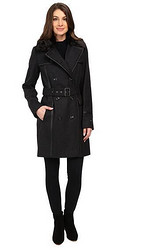 TOMMY HILFIGER   Belted Trench 女士羊毛混纺大衣