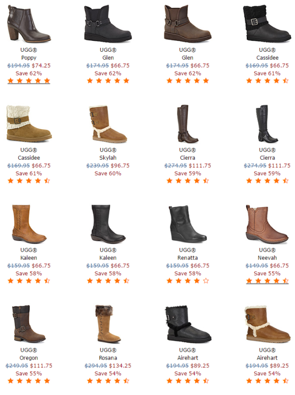 THE WALKING COMPANY UGG australia品牌鞋靴促销活动