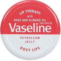 英国 凡士林 (Vaseline) 润唇膏 玫瑰味 补水保湿护唇 20g