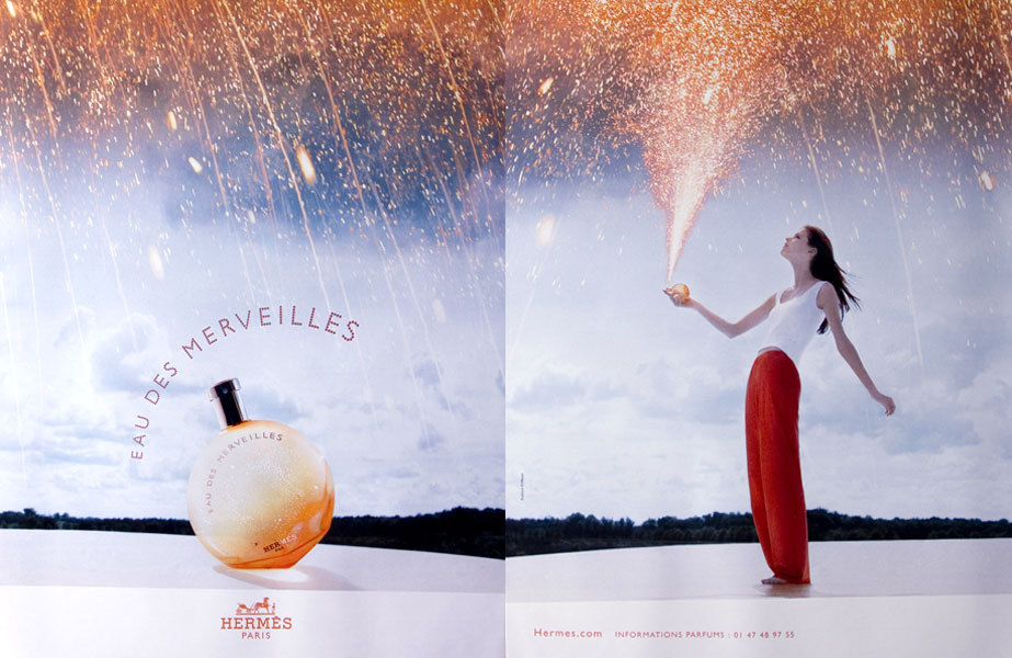 herms 爱马仕 eau des merveilles 橘彩星光 女士淡香水 100ml
