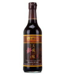 LEE KUM KEE 李锦记 天成一味 头道酱油 500ml *6件