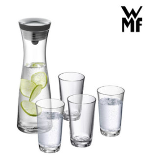 WMF 水晶玻璃冷水壶套装 1壶4杯