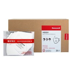 Honeywell 霍尼韦尔 H930V KN95 防PM2.5雾霾口罩 25只装 + 凑单品：3M 9033 耳戴式口罩 5个
