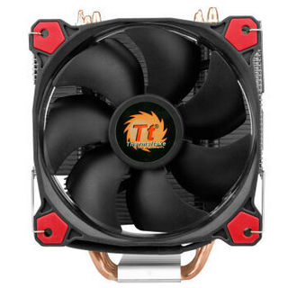 Thermaltake 曜越 Riing S300 CPU散热器 （多平台/4热管/Riing 12cm红光风扇/ 带硅脂/静音）