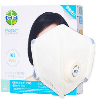 Dettol 滴露 智慧型 PM2.5口罩 L码