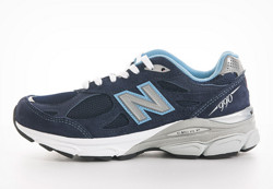 new balance W990NV3-B宽 女款慢跑鞋 藏蓝色