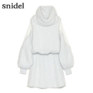 snidel SWNO164063 露肩针织连衣裙