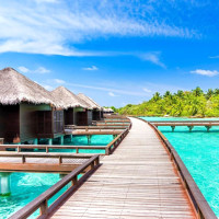 自由行:北京至马尔代夫喜来登满月岛+香港8日