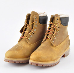 Timberland 添柏岚 6 Inch Premium 男款工装靴 加绒款 2色