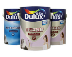 Dulux多乐士金装无添加五合一墙面漆A834(5升2桶)+通用无添加底漆A914(5升1桶)套装