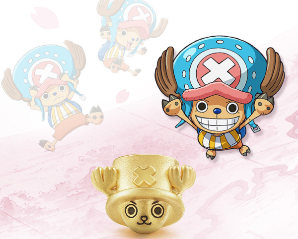 chowsangsang周生生海贼王系列乔巴串珠89007p