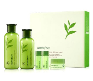 innisfree 悦诗风吟 绿茶精萃系列 水乳套装 200ml+160ml